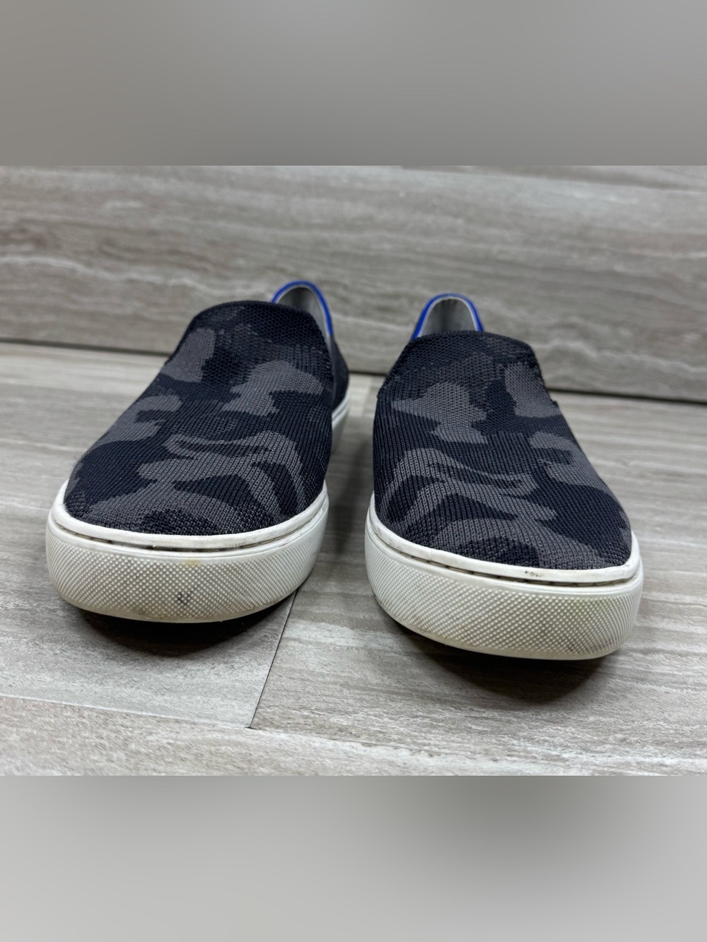 Rothy's The Original Slip-On Sneakers in Camouflage Womens 8.5 - Picture 3 of 12